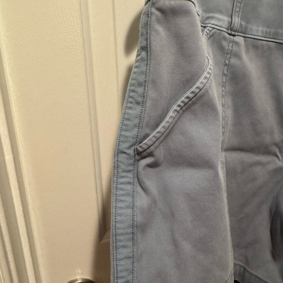 SPANX Coastal Blue Twill Shorts Size 3X - Picture 11 of 12
